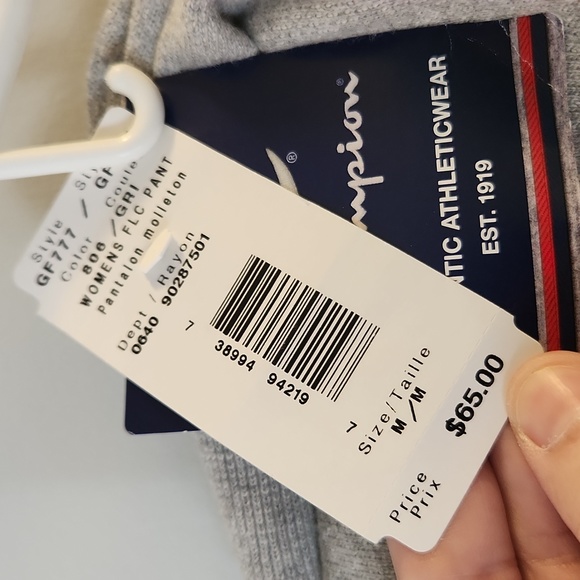 NWT Champion Jogging Pants - Picture 3 of 3